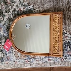 Mirror with hooks - BRAND NEW